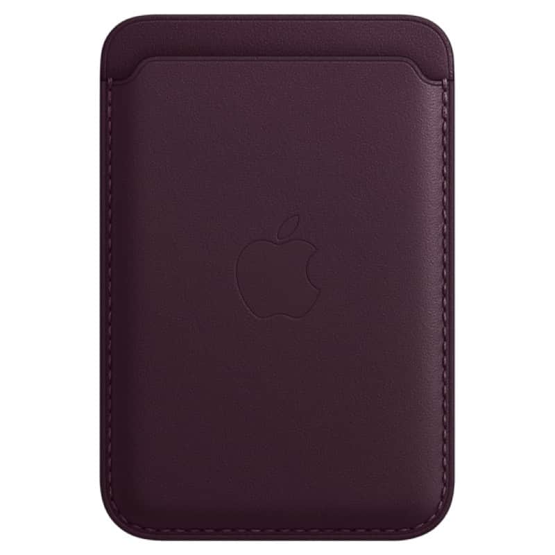 Кардхолдер Leather Wallet MagSafe Тёмная вишня