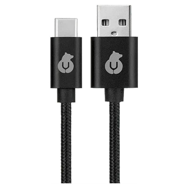 Кабель uBear Cord с разъёмом USB/Type-C (1.2 м) Черный