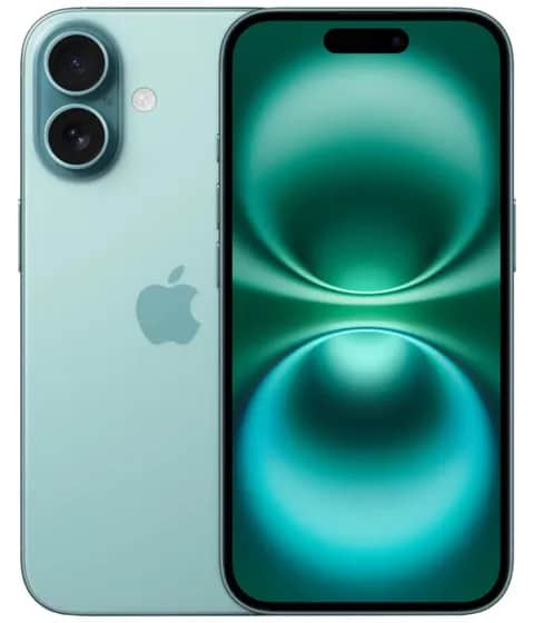 iPhone 16, Teal (Sim + eSim) 256 GB