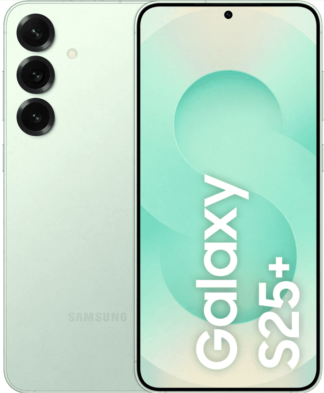 Смартфон Samsung Galaxy S25+ 12 ГБ/256 ГБ, Мятный